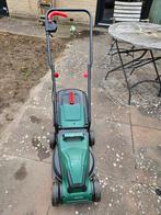 Goedwerkende elektrische grasmaaier met opvangbak, Ophalen, Zo goed als nieuw, Elektrische grasmaaier, Opvangbak
