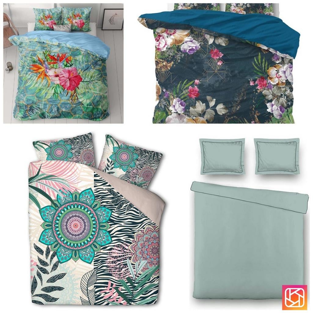 4 stuks zgan dekbedovertrek 240x200/220 lits jumeaux, Ophalen of Verzenden, Zo goed als nieuw, Tweepersoons, Dekbedovertrek