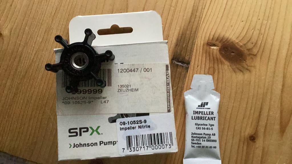 Impeller van hohnson  voor toilet, Ophalen, Nieuw, Kombuis en Sanitair