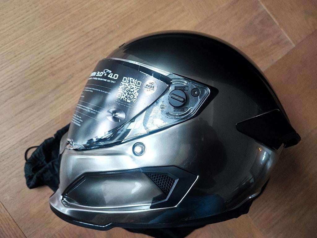 Ruroc Atlas 4.0 Carbon Titanium SM Small Medium -Nieuw-, Motoren, Kleding | Motorhelmen, UK, S, Ophalen, Nieuw met kaartje