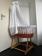 MamaLoes Rotan Baby Wiegje, Kinderen en Baby's, Babywiegjes en Ledikanten, Ophalen, Zo goed als nieuw, Wieg