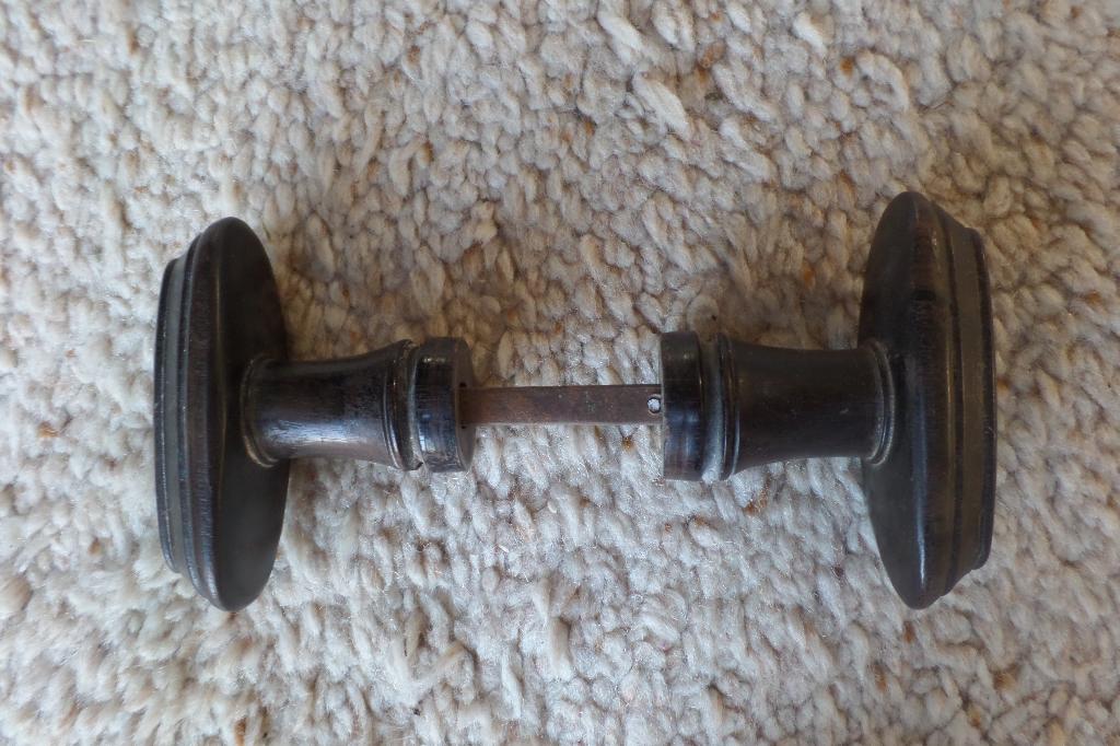 Diverse houten deurkrukken, Antiek en Kunst, Ophalen of Verzenden