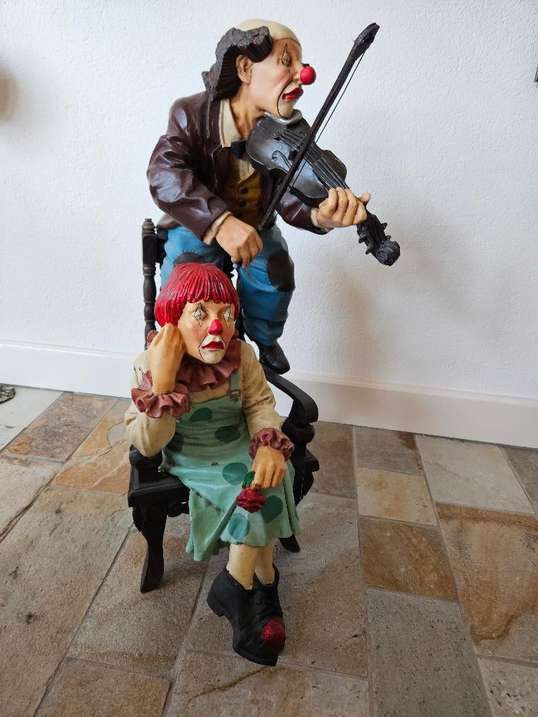 clowns van porselein, Antiek en Kunst, Ophalen