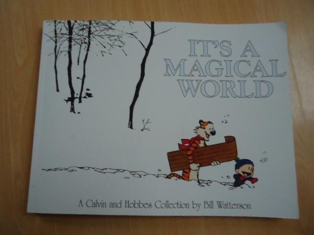 Calvin and Hobbes It's a magical world Engels Casper &Hobbes, Boeken, Eén stripboek, Ophalen of Verzenden, Zo goed als nieuw