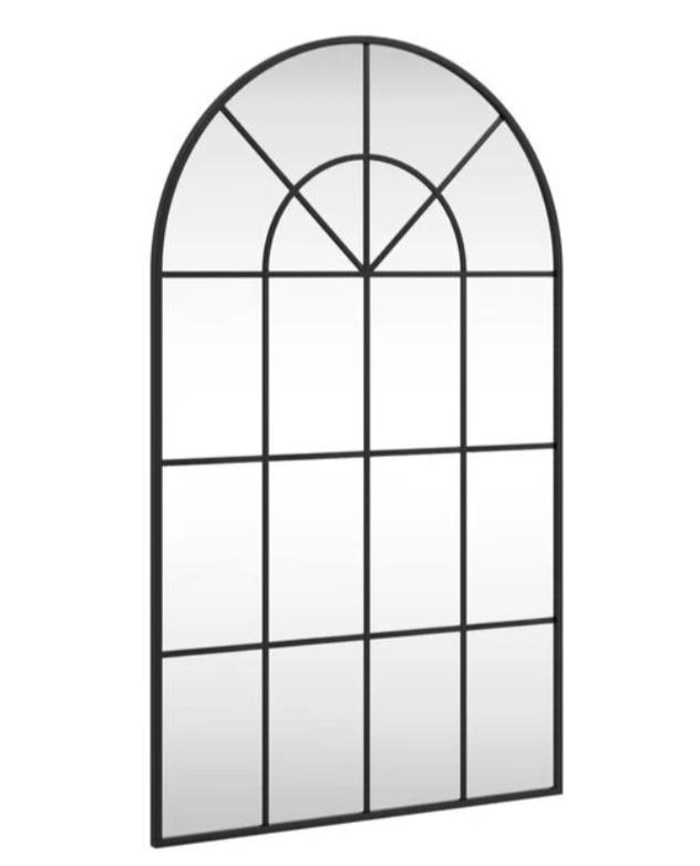 AANBIEDING | Wandspiegel tuinspiegel spiegel boog 60x100! GR, Huis en Inrichting, Woonaccessoires | Spiegels, Nieuw, Minder dan 100 cm