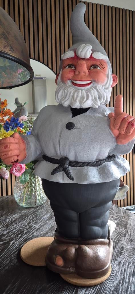 Grote Tuinkabouter - 1 Meter Hoog - Uniek Tuinbeeld, Tuin en Terras, Ophalen, Overige materialen, Overige typen, Zo goed als nieuw