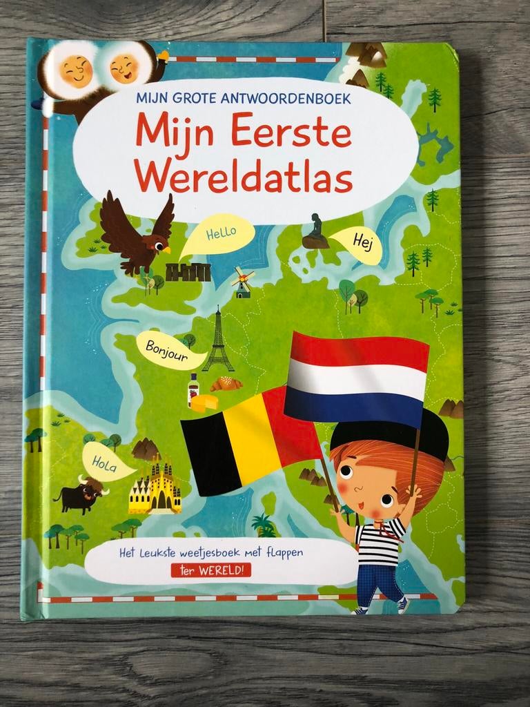 Mijn eerste wereldatlas, Boeken, Kinderboeken | Jeugd | onder 10 jaar, Ophalen of Verzenden, Zo goed als nieuw, Non-fictie