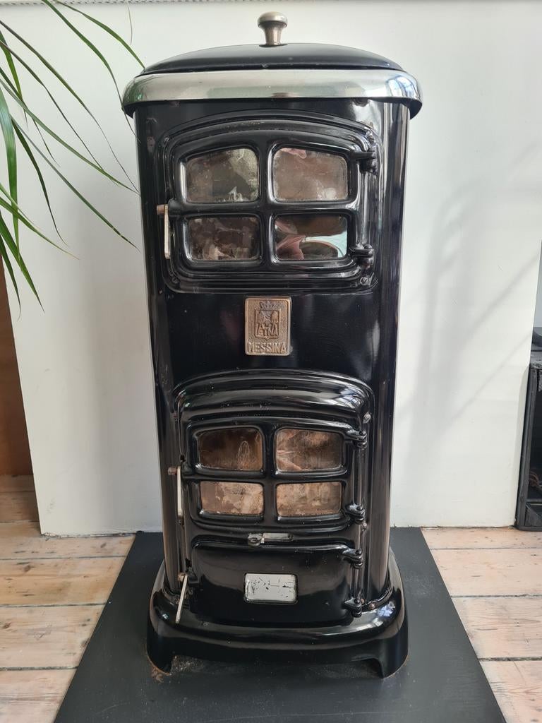 Etna Messina potkachel - in goede staat, Ophalen, Potkachel, Gebruikt, Vrijstaand