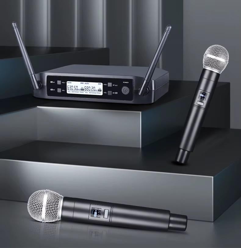 SUPERPROMO Nieuwe First Class draadloze microfoonset