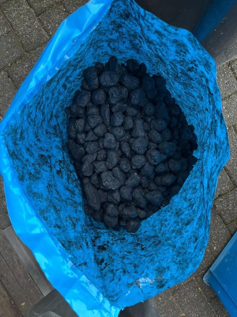 STEENKOOL SPECIAL MIX 25KG KOLENMIX haardhout stoken kolen, Tuin en Terras, Haardhout, Minder dan 3 m³, Ophalen