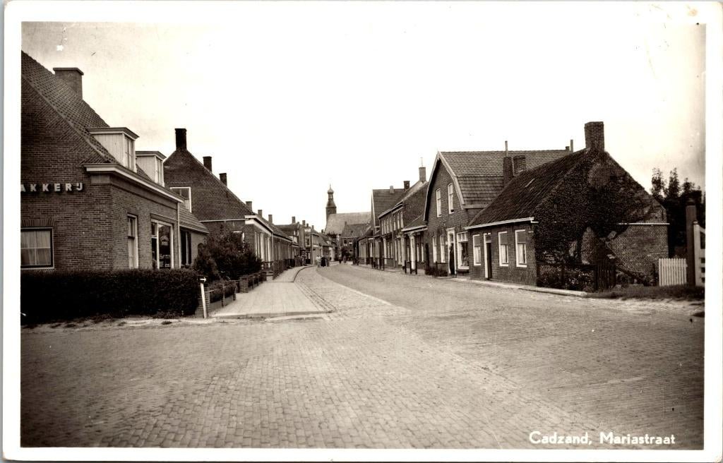 Cadzand - Mariastraat, Verzenden, 1960 tot 1980, Ongelopen, Zeeland