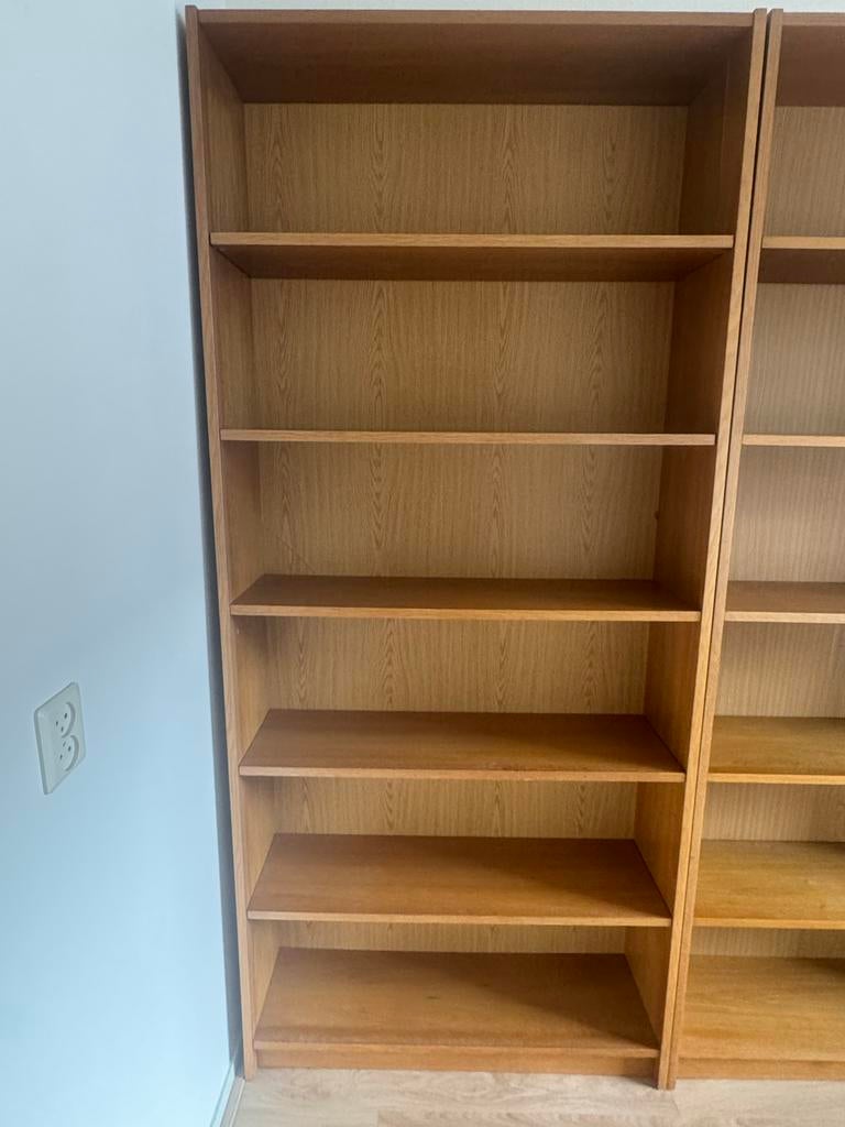 Billy Boekenkast - 203x90x28 cm - Houtkleur, Huis en Inrichting, Kasten | Boekenkasten, Ophalen, Met plank(en), Gebruikt, 200 cm of meer