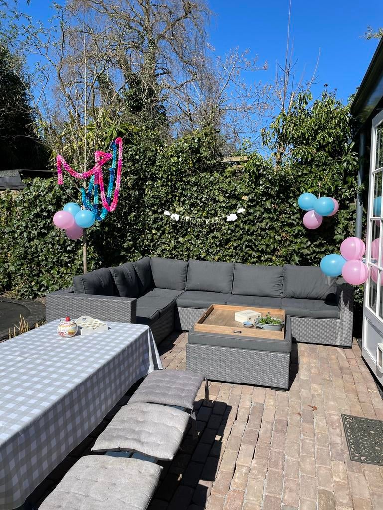 Luxe Forza loungeset Keessmit, Ophalen, Zo goed als nieuw