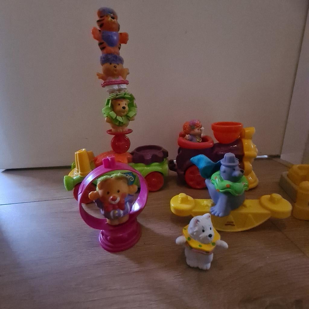 Fisher Price Little People circus en kermis met poppetjes, Kinderen en Baby's, Speelgoed | Fisher-Price, Ophalen, Gebruikt, Speelset