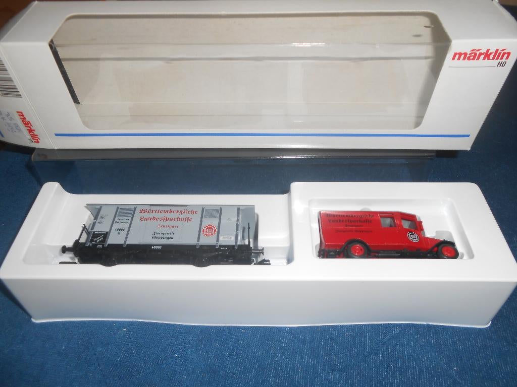 Märklin 48099 Museum set van 1999, Spaar bank, Hobby en Vrije tijd, Modeltreinen | H0, Wisselstroom, Ophalen of Verzenden, Märklin