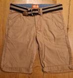 Nieuwe zandkleurige katoenen korte broek, jongen, maat 158, Broek, C&A, Nieuw, Ophalen of Verzenden