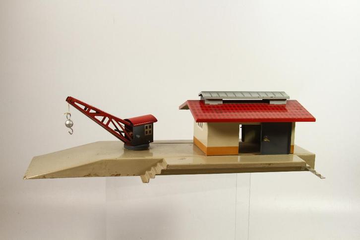 Kibri oud blikken goederenstation spoor H0, Hobby en Vrije tijd, Modeltreinen | H0, Gebruikt, Brug, Tunnel of Gebouw, Gelijkstroom of Wisselstroom