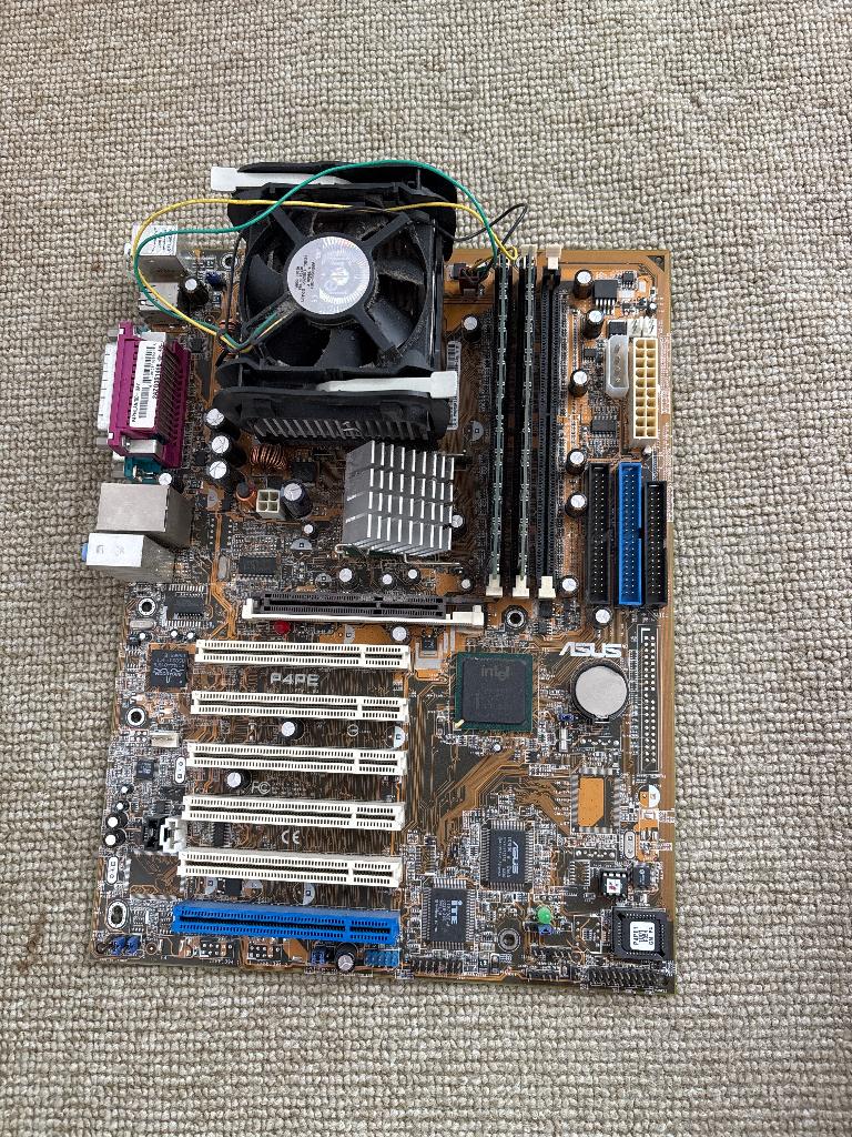 Vintage Asus P4PE-X moederbord, Computers en Software, Vintage Computers, Ophalen of Verzenden, Asus