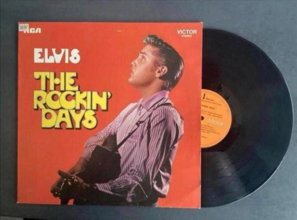 Elvis Presley - The Rockin' Days LP, Ophalen of Verzenden, 12 inch