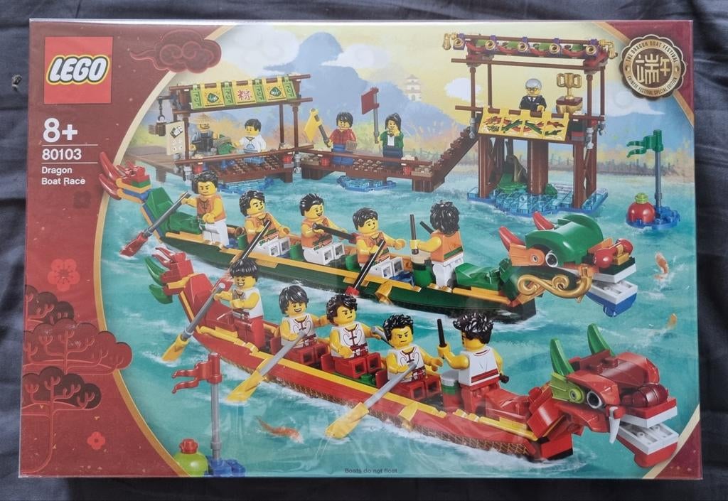 Lego 80103 Drakenbootrace, Ophalen, Overige thema's, Lego, Nieuw