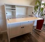Ikea Hemnes Secretaire/Bureaukast - Wit, Huis en Inrichting, Kasten | Secretaires, Ophalen, Gebruikt, Landelijk, Scandinavisch