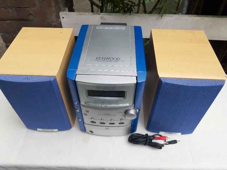Kenwood stereo-set, type RDX-M32, CD-speler, cassettedeck, Audio, Tv en Foto, Stereo-sets, Gebruikt, Cassettedeck, Cd-speler, Tuner of Radio