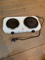 Tristar KP-6245 Dubbele Kookplaat - Gebruikt met roest, Witgoed en Apparatuur, Kookplaten, Gebruikt, 3 kookzones of minder, Ophalen of Verzenden