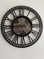 Industriële klok - wandklok, Huis en Inrichting, Woonaccessoires | Klokken, Ophalen, Zo goed als nieuw, Wandklok
