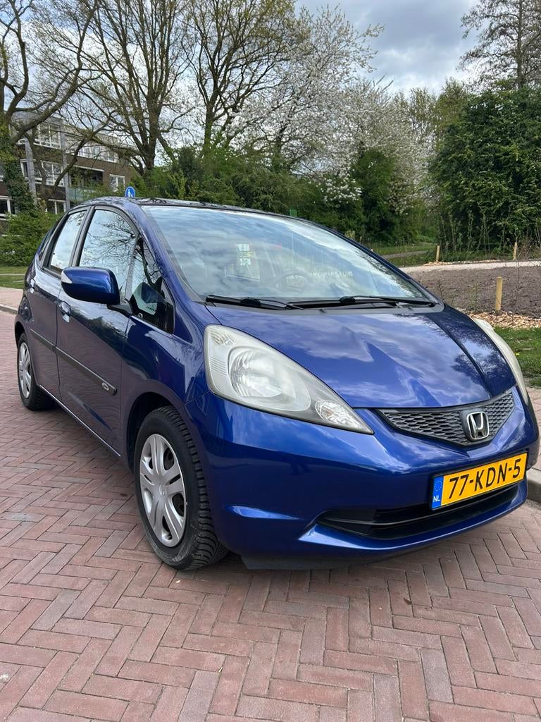 Honda Jazz 1.4 LS Cool 2009 Blauw m. 1:20 !, Voorwielaandrijving, 1046 kg, 450 kg, 40 €/maand