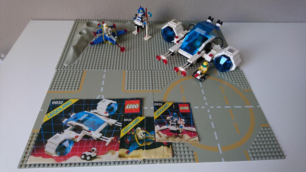 lego Space classic 6932-6825-6828, Kinderen en Baby's, Speelgoed | Duplo en Lego, Ophalen of Verzenden, Gebruikt, Complete set