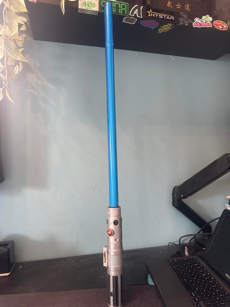 Lightsaber met geluid en licht, Verzenden, Gebruikt, Replica
