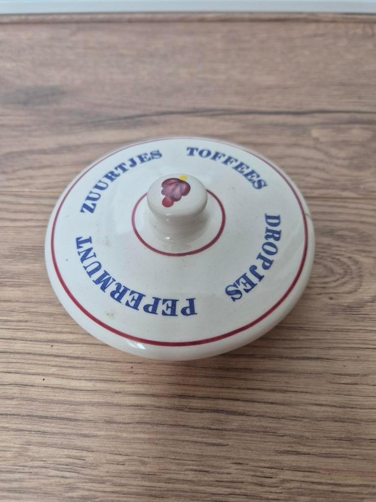 Suikerpot deksel van Boerenbond, Antiek en Kunst, Antiek | Porselein, Ophalen of Verzenden