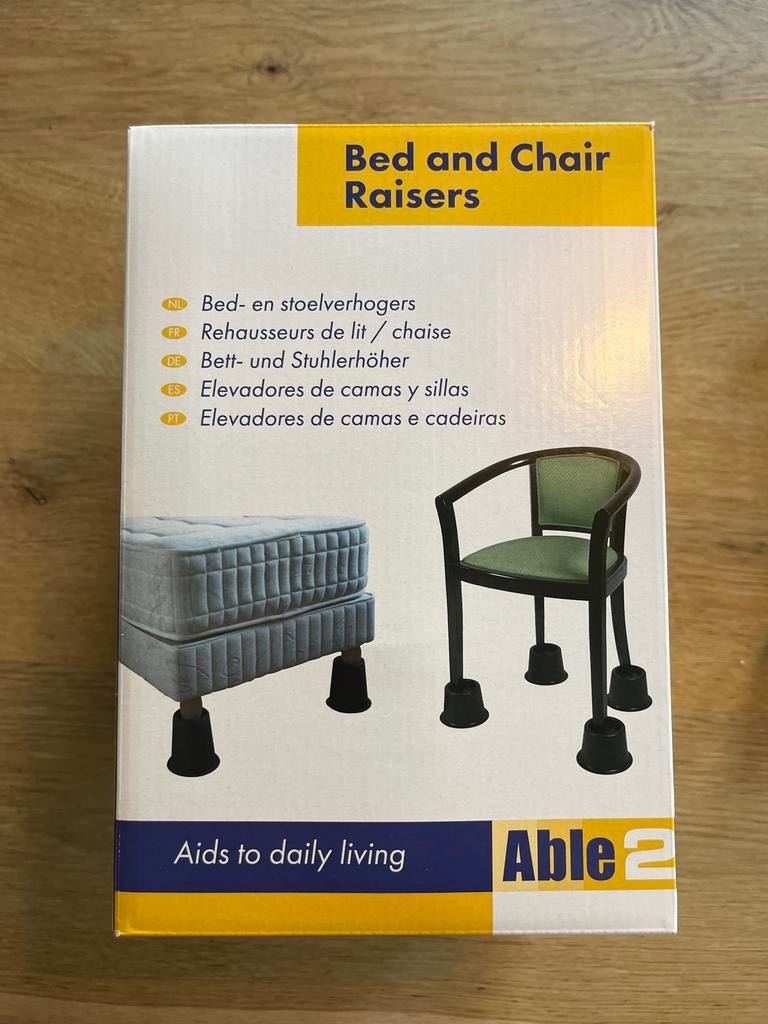 Bed en stoel verhogers, Ophalen of Verzenden, Nieuw