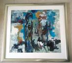 Figuur en figuren in abstract '87 - Jelle Hoogstra 1924-2003, Ophalen