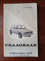 Vraagbaak Volkswagen Golf 1974-1978, Auto diversen, Handleidingen en Instructieboekjes, Ophalen of Verzenden