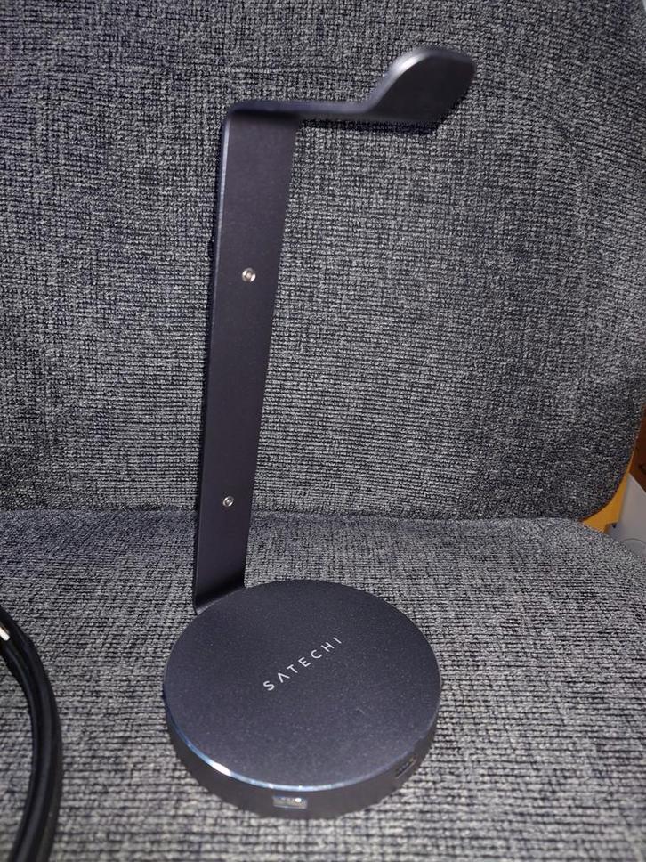 Satechi headphone stand met USB doorvoer, Computers en Software, Headsets, Ophalen