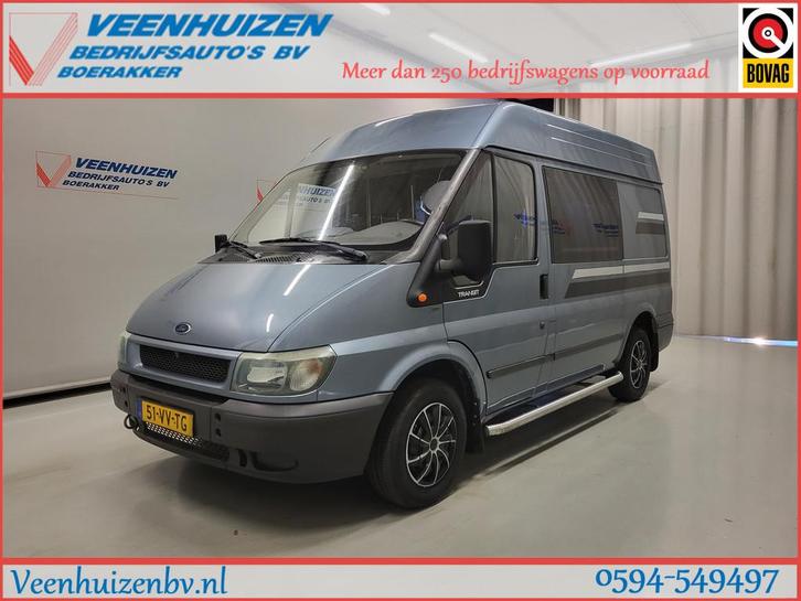 Ford Transit 2.0TDCI Camper Apk tot 05-2026 (bj 2001), Caravans en Kamperen, Campers, Bedrijf, tot en met 2, Buscamper of Camperbus