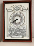 Millennium wandklok van Nieuw-Lekkerland., Ophalen, Zo goed als nieuw, Analoog, Wandklok