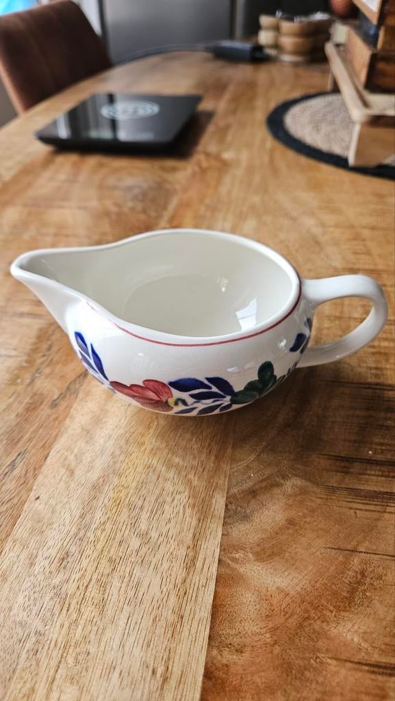 Boerenbont sausschaaltje / juskom, Gebruikt, Keramiek, Overige typen, Ophalen of Verzenden