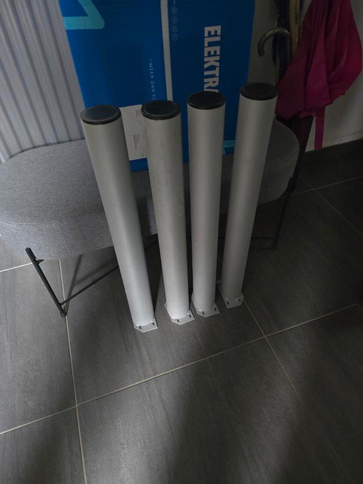 4x Tafelpoten - Ideaal voor DIY projecten, Huis en Inrichting, Tafelonderdelen, Gebruikt, Tafelpoot, 50 tot 100 cm, Minder dan 50 cm