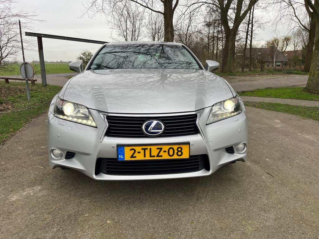 Lexus GS(-H) 450H 3.5 V6 Hybrid E-cvt 2014 Grijs, Auto's, Lexus, Particulier, GS(-H), ABS, Achteruitrijcamera, Alarm, Automatische klimaatregeling