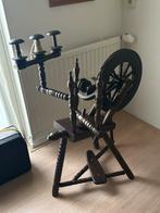 Antiek Spinnenwiel - Goed Werkend Vintage Model, Ophalen, Gebruikt, Spinnewiel