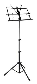 Boston MS-40-BK opvouwbare lessenaar zwart, ., Nieuw, ., Muziekstandaard