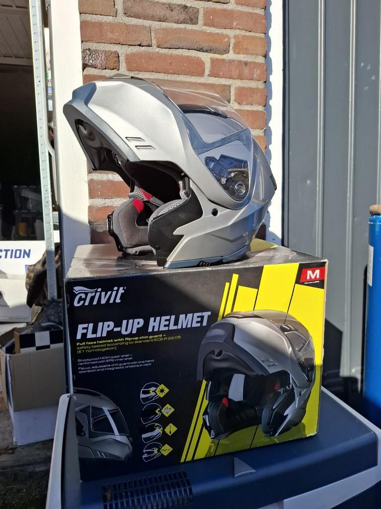 Motorhelm maat m, M, Systeemhelm, Dames, Tweedehands