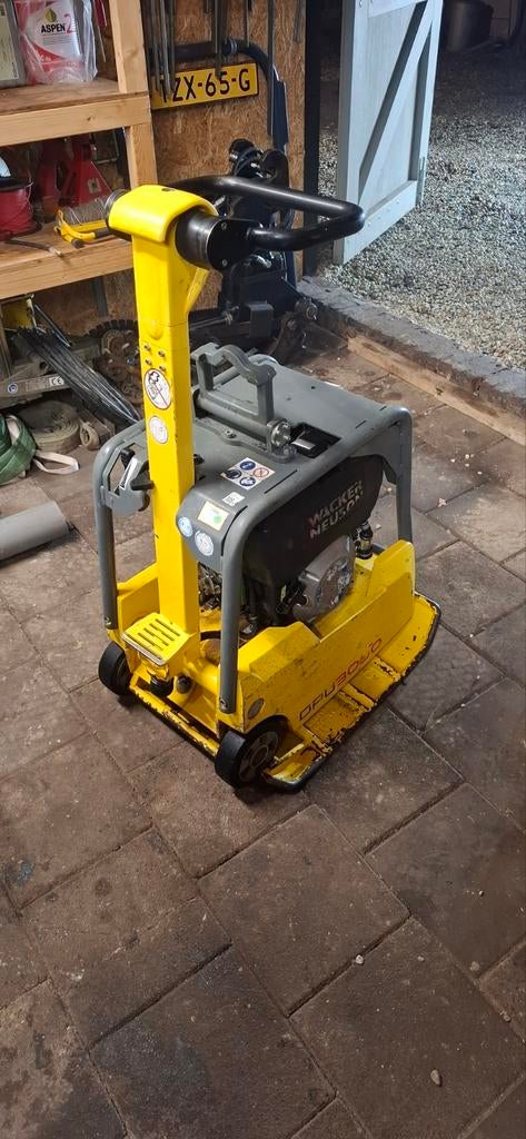 Wacker dpu 3060  trilplaat, Ophalen, Gebruikt