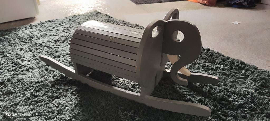 Houten Olifant Schommelstoel voor Kinderen, Ophalen, Gebruikt, Jongen of Meisje