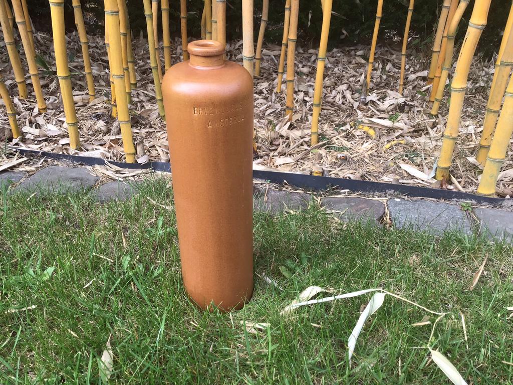 Antieke steengoed kruik van aardewer, Ophalen of Verzenden