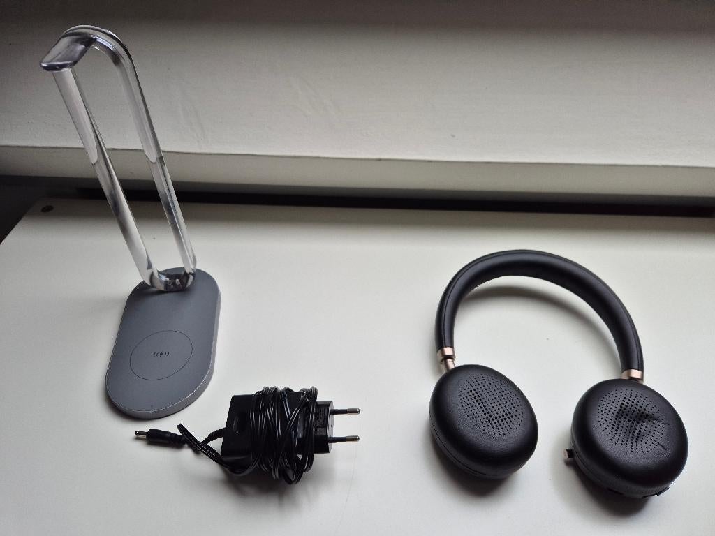 Yealink BH76 (Teams) Koptelefoon, Overige merken, Gebruikt, Draadloos, Op oor (supra aural)