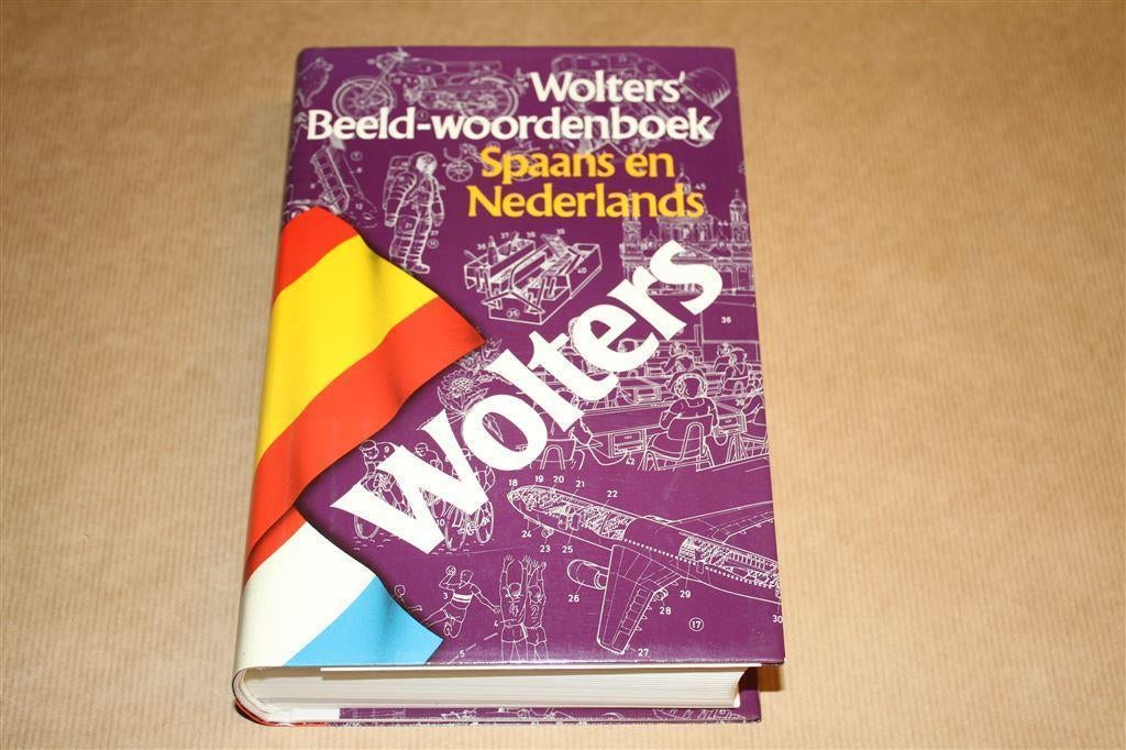 Wolters' Beeld-woordenboek Spaans en Nederlands, Boeken, Woordenboeken, Zo goed als nieuw, Nederlands, Van Dale, Ophalen of Verzenden
