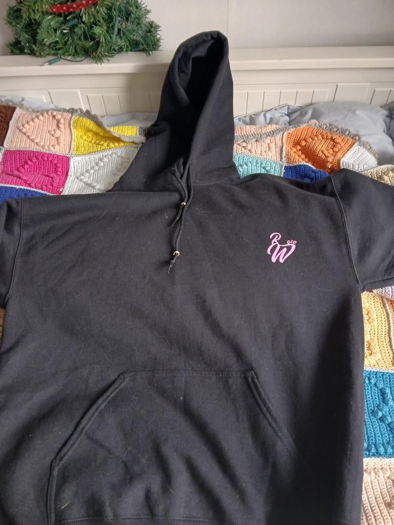 Nieuwe Zwarte Feyenoord Hoodie Maat M, Maat 38/40 (M), Zwart, Nieuw, Ophalen of Verzenden